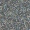 Miyuki Delica Bead 15/0, DBS0107, Transparent Gray Rainbow Gold Luster